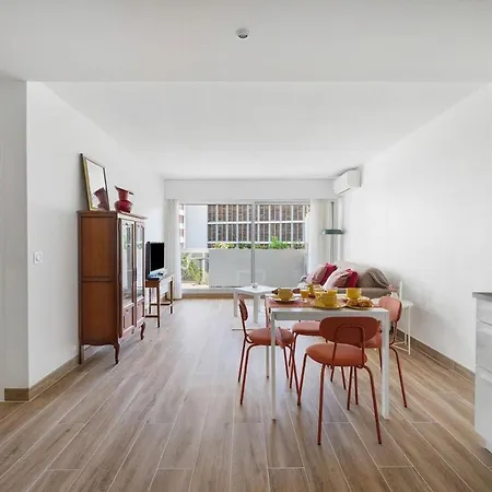 Le Rocamare - Piscine Toit Terrasse Parking Prive * 芒通