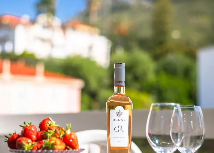 Le Rocamare - Piscine Toit Terrasse Parking Prive 아파트 멍똥